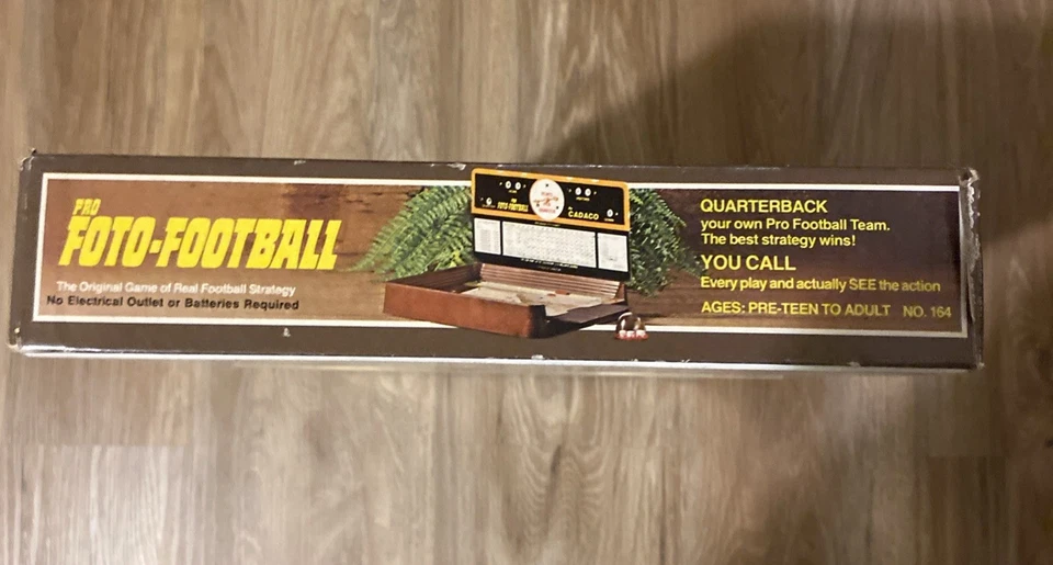 Juego de Estrategia Fútbol Foto Profesional Vintage 1977 Cadaco Nº 164 INCOMPLETO para piezas Foto 2 de 4