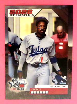 2026 Choice, Texas League Top Prospects, Tulsa Drillers - KENDALL GEORGE