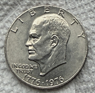 1776-1976 P Bicentennial Eisenhower Dollar IKE Bicentennial Ty2   FREE SHIP