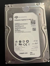 SEAGATE ST4000NM0115 1YZ107-002 SN02 (ZC10) SATA 3.5 SYNOLOGY COMPATABLE LOW USE