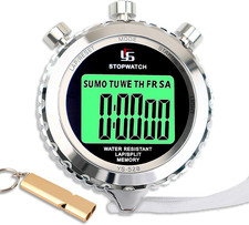 Cronometro Sportivo Professionale,Cronometro Digitale Memoria 2 Con Funzione Luc