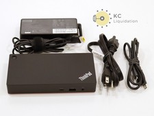 Lenovo ThinkPad Universal USB-C Dock LDA-KP 40AY Docking Station w/ 90W Adapter