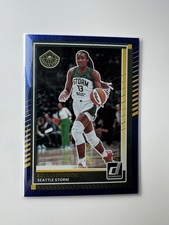 2025 Panini WNBA Donruss Ezi Magbegor Blue Laser Parallel #45 /49 Seattle Storm