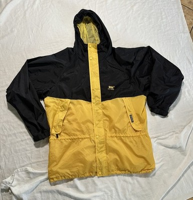 Helly Hansen Tech Packable Mesh Lined Vented Windbreaker Rain Jacket Men s XL