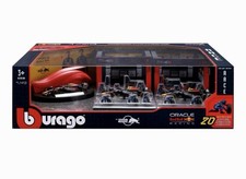 Red Bull F1 Burago 4 Racing Car Model Set 2021-2023 Champion Set 1:43 Scale