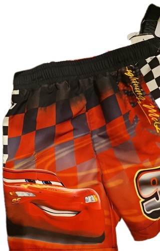 Cars Lightning Mcqueen 2 Pack Swim Shorts Boys Size 6 - Picture 4 of 11