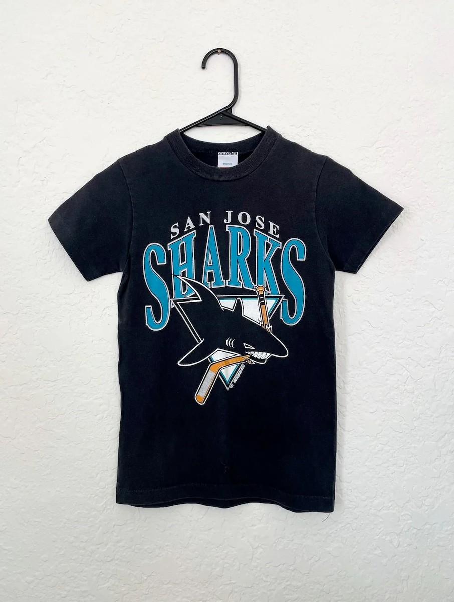 Vintage 90s San Jose Sharks Tee Shirt Reprint Unisex AN69177 | eBay