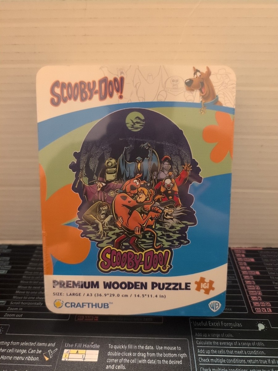 MYSTERY 720 5-PW 6本 DG105 S200 Scooby Doo Wooden Puzzle Shaggy, Scooby And Monsters Brand New | eBay