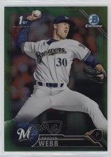 2016 Bowman Draft Chrome Picks Green Refractor 76/99 Braden Webb #BDC-82 y0i