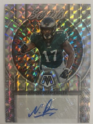 2023 Panini Mosaic Scripts Nakobe Dean   #S6 