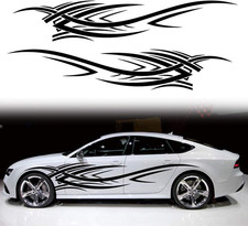 Car Vinyl Side Sticker Racing Stripes Sport Decal For Suv Truck Off-road