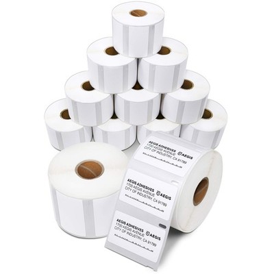 DYMO 30334 Replacement Labels 2-1/4'' x 1-1/4'' 12 Rolls for LabelWriter 450, 4XL
