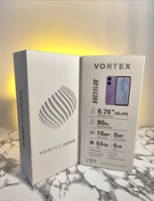 Vortex HD68 purple Smartphone 64GB Powered By Android 14