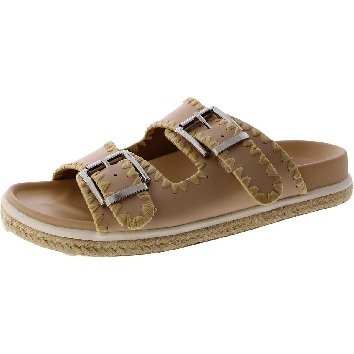 Shu Shop Женские босоножки-горки Laura бежевого цвета, размер 6,5, средний (B,M), BHFO 8184