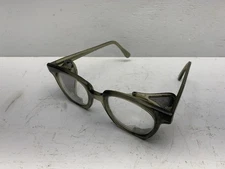 Vintage PI Safety Glasses Wayfarer Style With Side Shields Awesome Glasses!