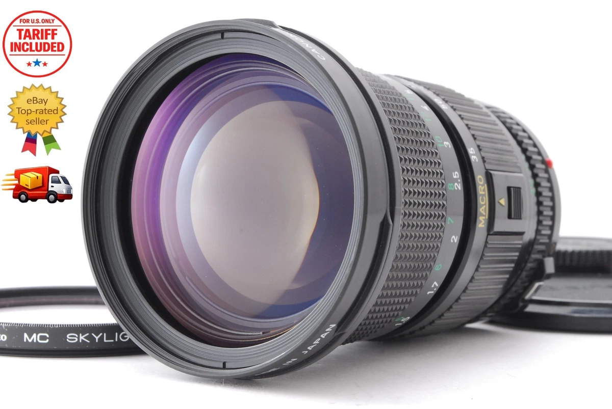 Canon FD 35-105mm Focal Camera Lenses for sale - eBay