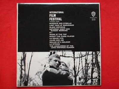 Werner Muller International Film Festival LP Warner Bros WM8155 EX/EX 1964 mono