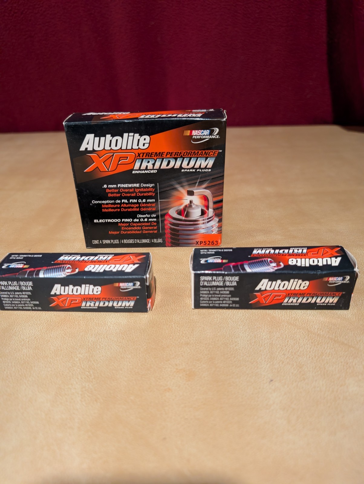 Autolite XP Iridium SparkPlugs XP5263 Set of 6