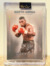 Wild card matte metal serial numbered Mike Tyson 2/3 boxing 2026 card