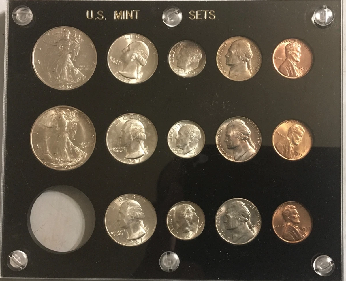 Uncirculated 1947 Year US Coin Mint Sets for sale | eBay