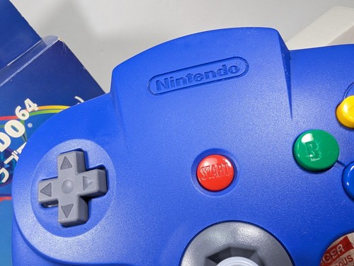 Blue Nintendo 64 Controller N64 Japan - Picture 8 of 12