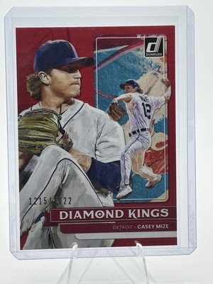 2022 Panini Donruss - Diamond Kings Casey Mize #8 Red /2022