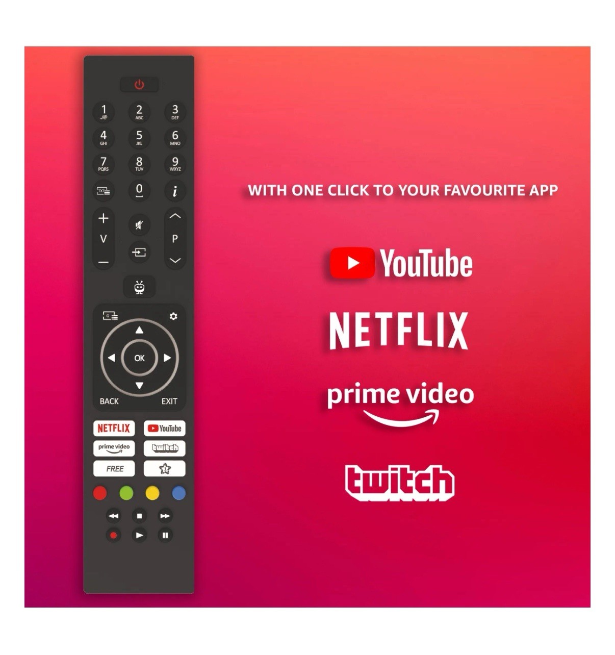 Telefunken D32F751X7CW 32 Zoll Fernseher Smart TV Full HD,HDR,TripleTuner6Monate