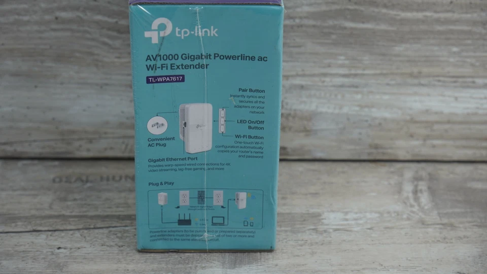 TP-Link TL-WPA7617 AV1000 Gigabit Passthroug Powerline AC WIFI EXTENDER - Image 3 of 4
