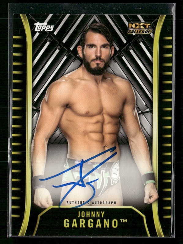 2018 Topps WWE NXT #A-JG Johnny Gargano Autographs AU