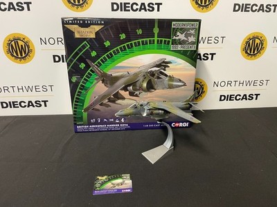 CORGI AVIATION 1:48 SCALE AA29302 BRITISH AEROSPACE HARRIER GR9A DECEMBER 2010