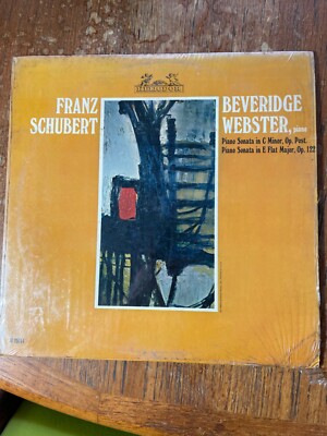 Beveridge Webster SCHUBERT Sonatas in C minor & E flat - Heliodor H 25014 Shrink