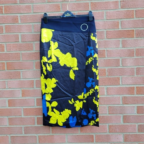 Tanya Taylor Camouflage Blumen Samra Seide Rock Größe 6 e2 - Bild 1 von 9