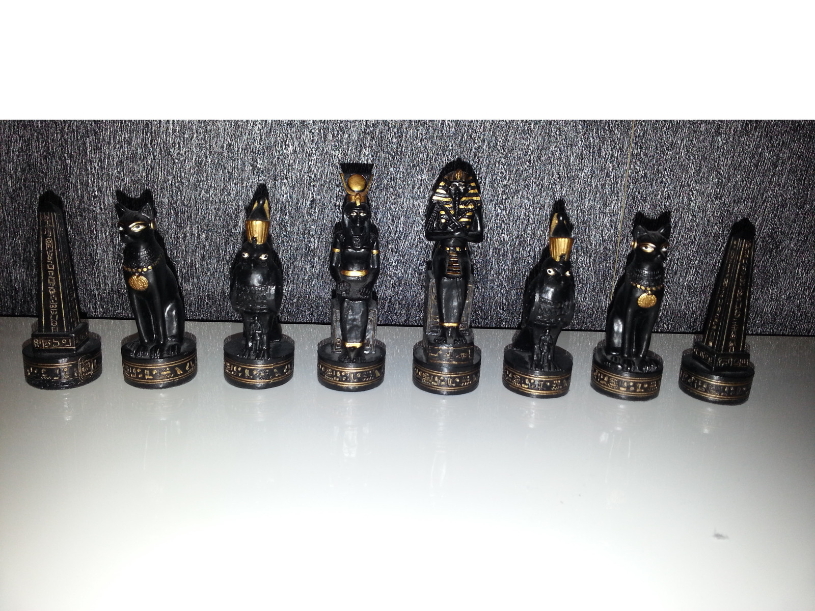 Schachfiguren Set - Ägypten Gold und Schwarz - - - Schach Figuren 4df4e7 Schachfiguren Set - Ägypten Gold und Schwarz - - - Schach Figuren 4df4e7