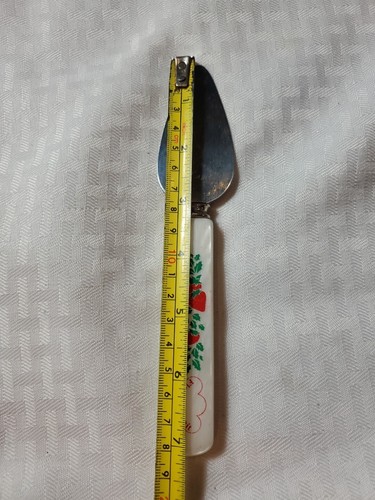 Sheffield Prill Strawberry Fleur De Lait Pearl Handled Cheese & Cocktail Knife - Picture 2 of 4