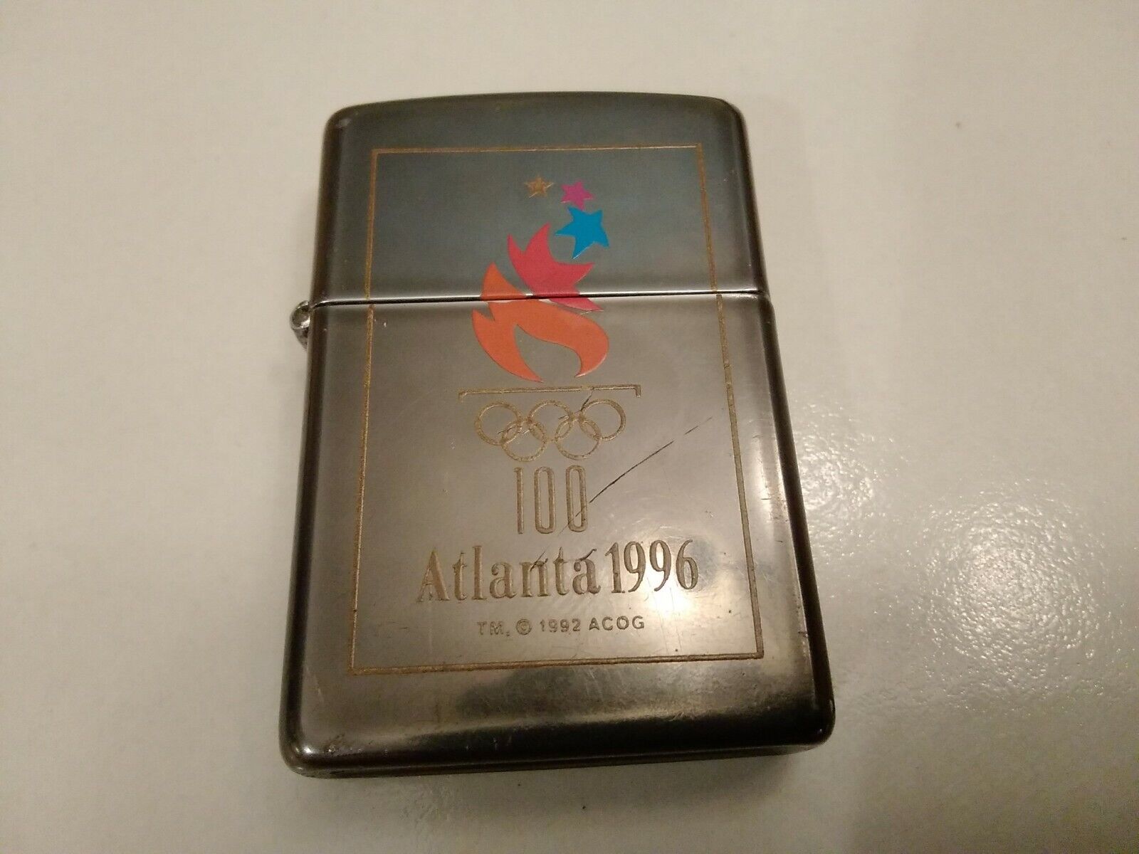 zippoライター Atlanta1996 No.2125 - タバコグッズ