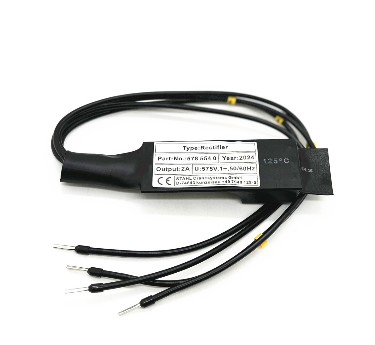 578 554 0 STAHL CraneSystems GmbH Brake Rectifier Module