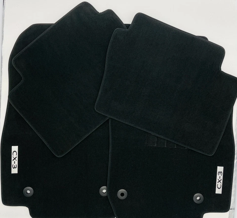 Juego de alfombrillas de coche originales Mazda CX-3 CX3 DK DK12ACFM 2015-2025 Foto 2 de 4