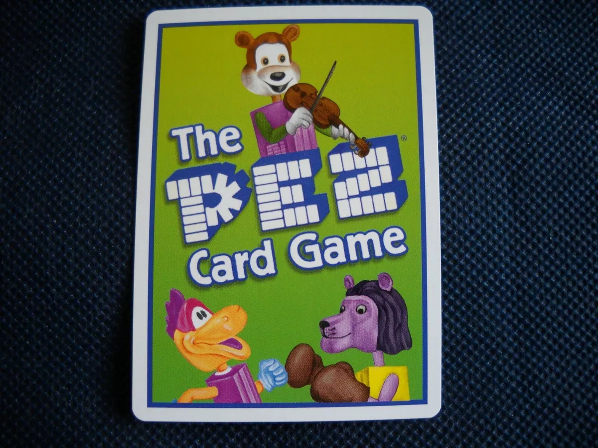 Rare Pez Card Game Card #143 Crazy Fruit Pear Mint Condition