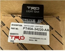 TRD Light Bar Switch Toyota Tundra Genune Accessory Replacement New