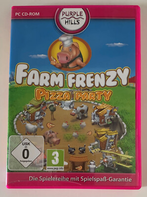 Farm Frenzy - Pizza Party - Purple Hills - PC CD-ROM