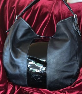 ralph lauren patent leather handbag