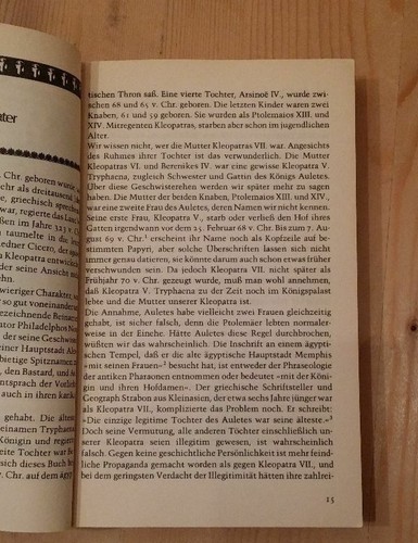 Biografía de Cleopatra Michael Grant Bastei Lübbe 1988 396 páginas - Imagen 10 de 10