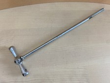 LUDWIG 60s Vtg Club Date Bass Drum TENSION T-ROD Part Chrome Faucet Head 7.5-in