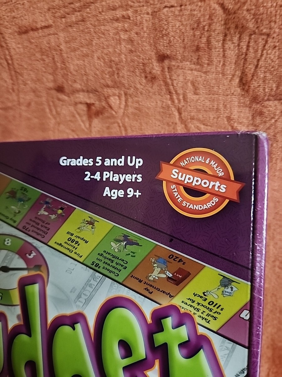Budget Board Game For Kids - Teach Money Management & Financial Skills For Ages 9+