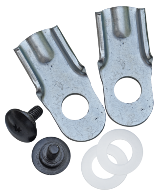 鞘 6 Piece Tailgate Latch Kit for 76-86 Jeep CJ7 CJ8 (Key Parts