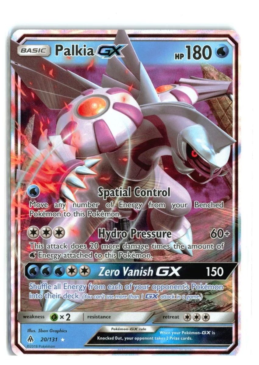 Palkia GX - Sun & Moon: Forbidden Light - Pokemon