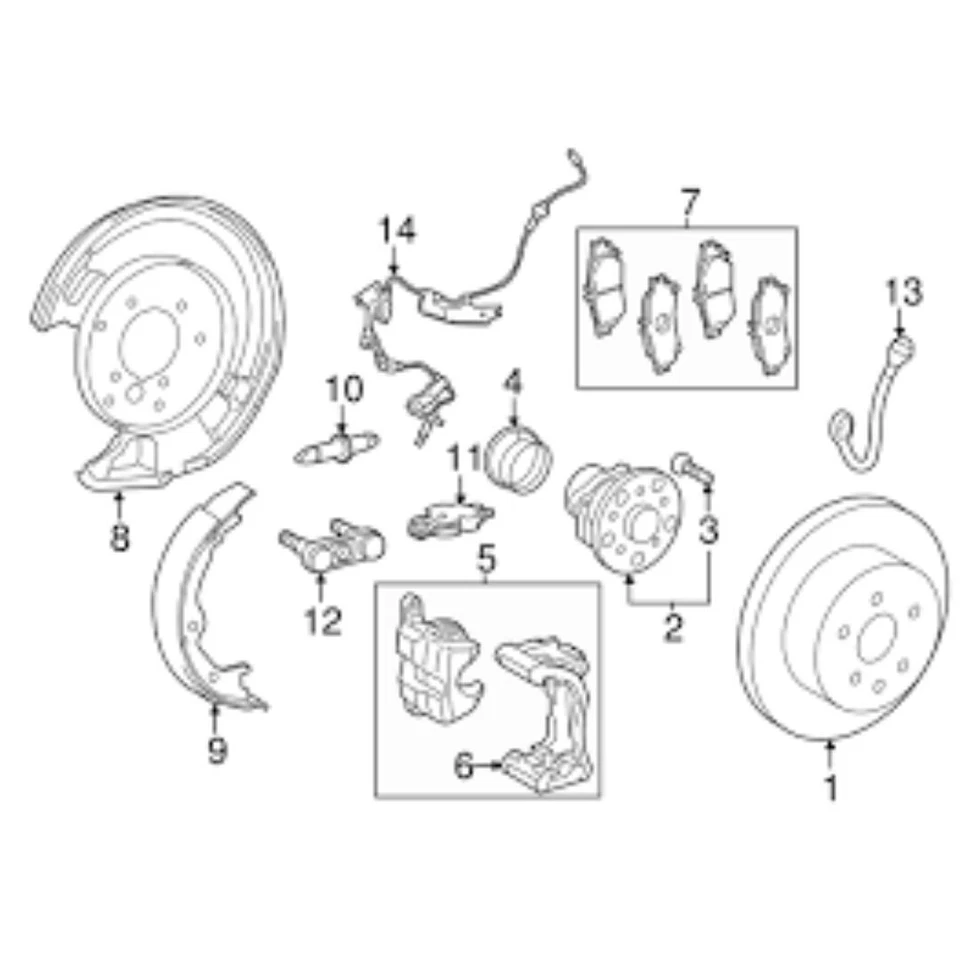 Toyota OEM 89546-30080 SENSOR, VELOCIDAD, TRASERO LH LEXUS GS250/350/450H Foto 4 de 4