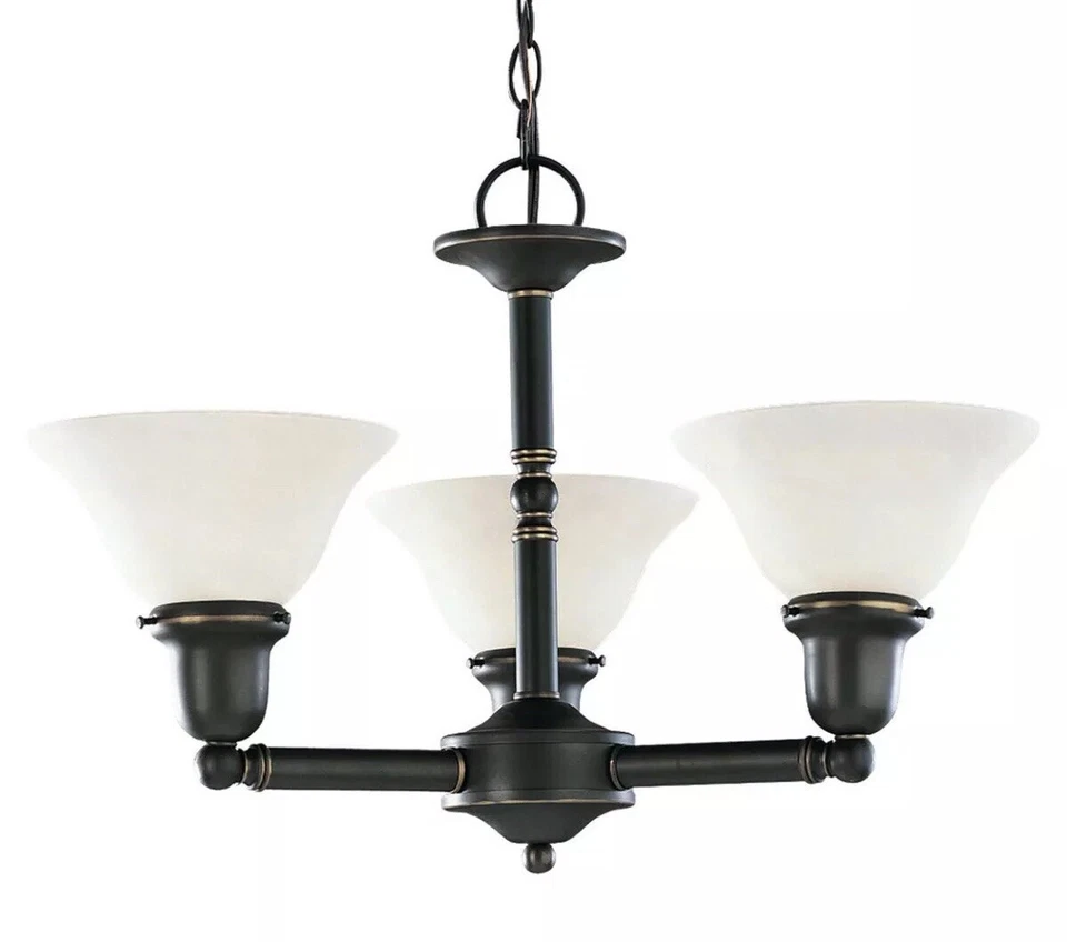 Lámpara de araña Sea Gull Lighting 31060-782 Sussex reliquia bronce Foto 2 de 3