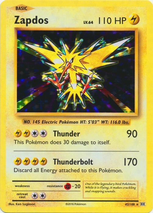 Zapdos Pokémon TCG Cards for sale | eBay