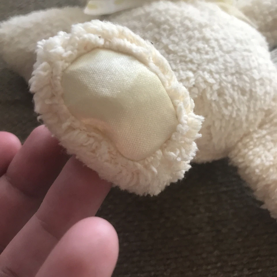 Kushies Baby Plush Yellow Bear Lovey - Image 4 of 4